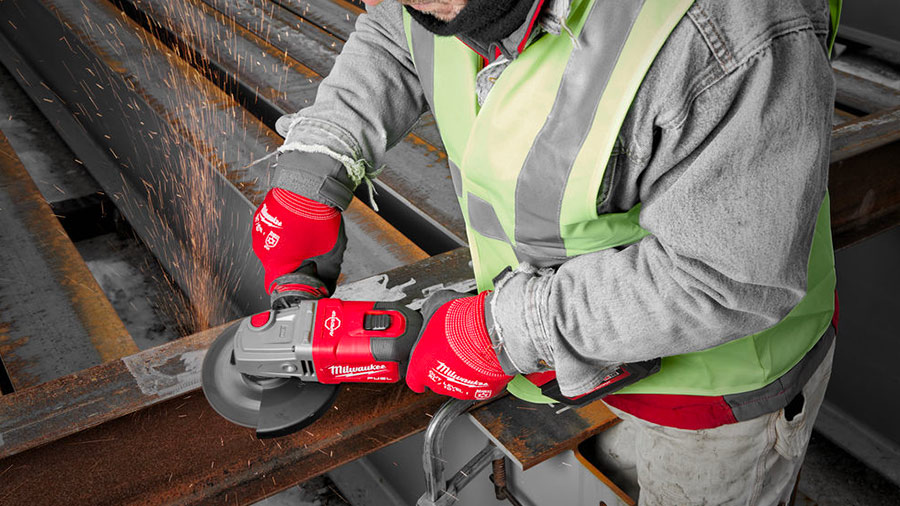 Nouvelle meuleuse d'angle sur batterie Milwaukee M18 FHSAG125XB-552X Nouvelle meuleuse d'angle sur batterie Milwaukee M18 FHSAG125XB-552X