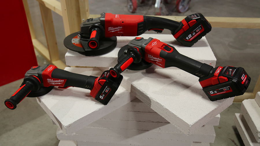 Nouvelles meuleuses d'angle sur batterie Milwaukee M18 Nouvelles meuleuses d'angle sur batterie Milwaukee M18