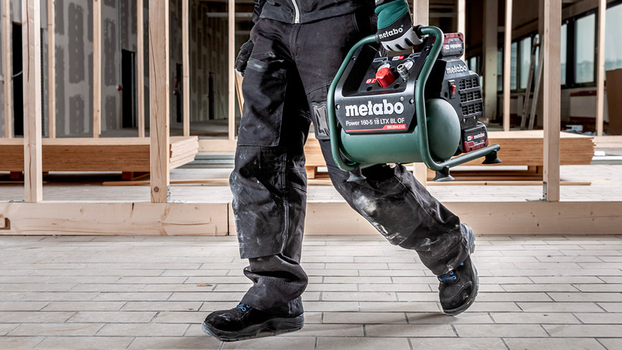 Test et avis du compresseur sans-fil Power 160-5 18 LTX BL OF Metabo Test et avis du compresseur sans-fil Power 160-5 18 LTX BL OF Metabo