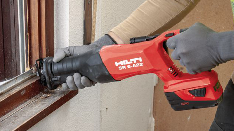 SR 6-A22 : la scie sabre sans-fil performante et polyvalente HILTI SR 6-A22 : la scie sabre sans-fil performante et polyvalente HILTI