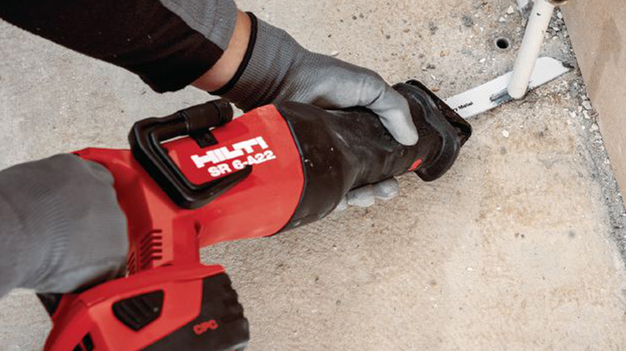 SR 6-A22 : la scie sabre sans-fil performante et polyvalente HILTI SR 6-A22 : la scie sabre sans-fil performante et polyvalente HILTI