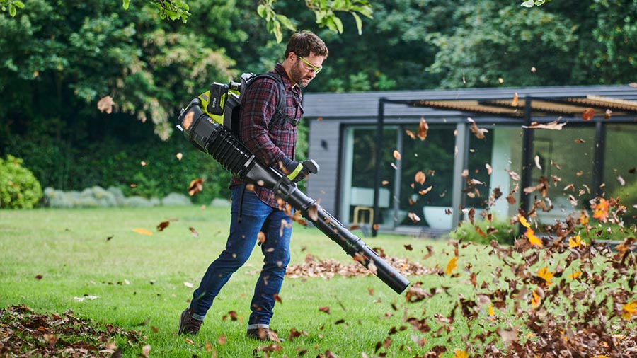 Souffleur à dos 36 V sans fil RYOBI RY36BPXA-0 Souffleur à dos 36 V sans fil RYOBI RY36BPXA-0