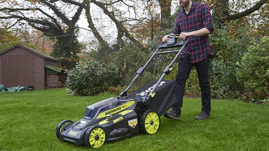 Tondeuse tractée sans fil RYOBI RY36LMX51A-160 Tondeuse tractée sans fil RYOBI RY36LMX51A-160
