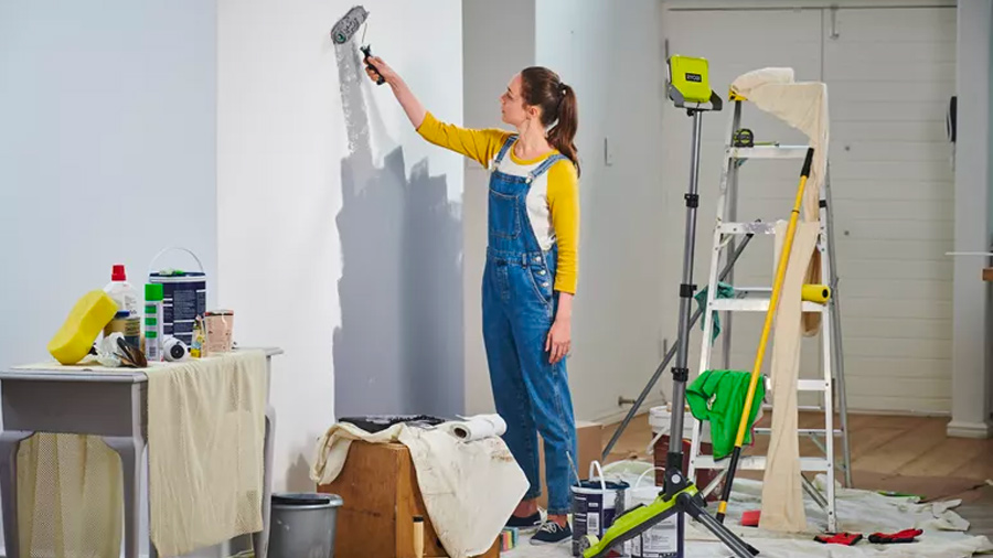 projecteur sans fil trépied Ryobi R18TL projecteur sans fil trépied Ryobi R18TL