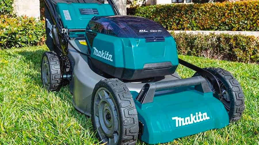tondeuse à gazon 36 V auto-tractée DLM462PT4 Makita tondeuse à gazon 36 V auto-tractée DLM462PT4 Makita