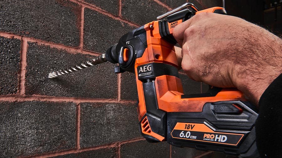 perforateur sans fil SDS+ BBH18BL-0 AEG perforateur sans fil SDS+ BBH18BL-0 AEG