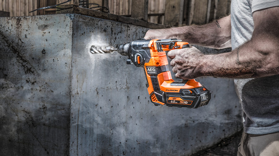perforateur sans fil SDS+ BBH18BL-0 AEG perforateur sans fil SDS+ BBH18BL-0 AEG