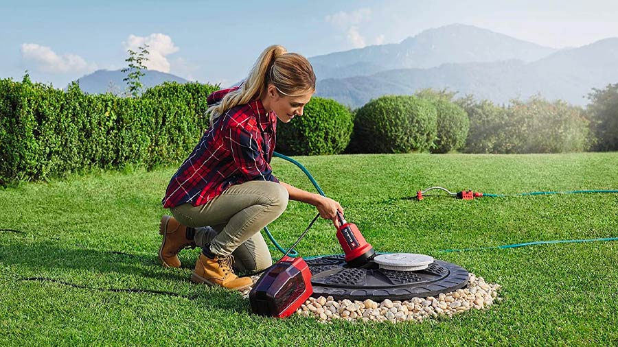 pompe immergée sur batterie GE-PP 18 RB LI-SOLO Einhell pompe immergée sur batterie GE-PP 18 RB LI-SOLO Einhell