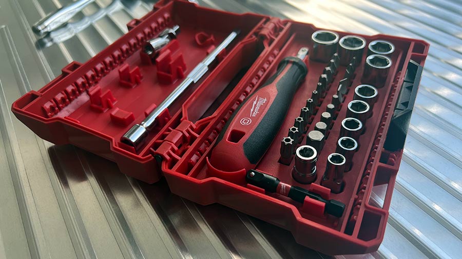 coffrets clé à cliquet et douilles Milwaukee 4932479096 coffrets clé à cliquet et douilles Milwaukee 4932479096