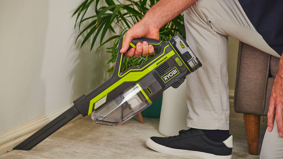 aspirateur balai R18SV7 Ryobi Brushless 18V ONE+ aspirateur balai R18SV7 Ryobi Brushless 18V ONE+