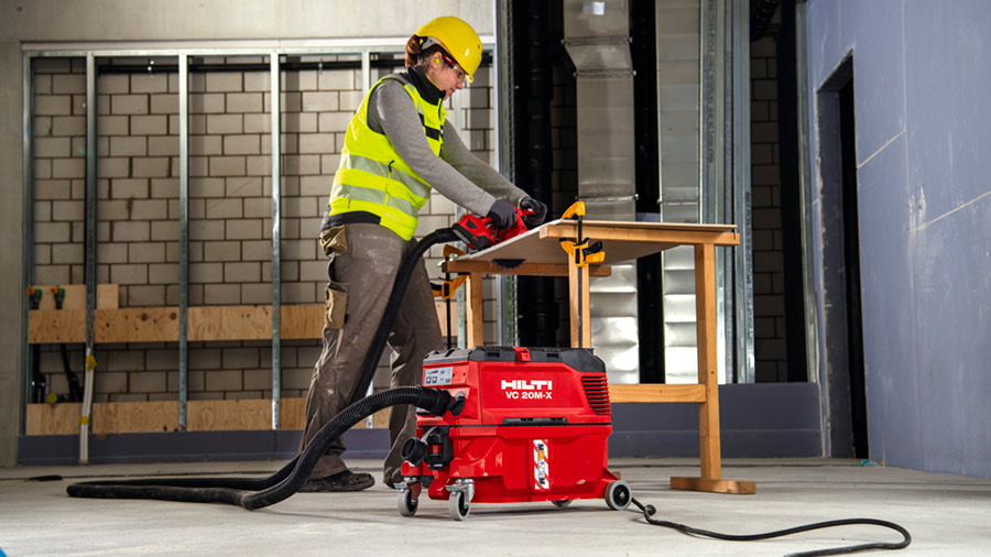 Aspirateur professionnel de chantier Hilti VC 20M-X Aspirateur professionnel de chantier Hilti VC 20M-X