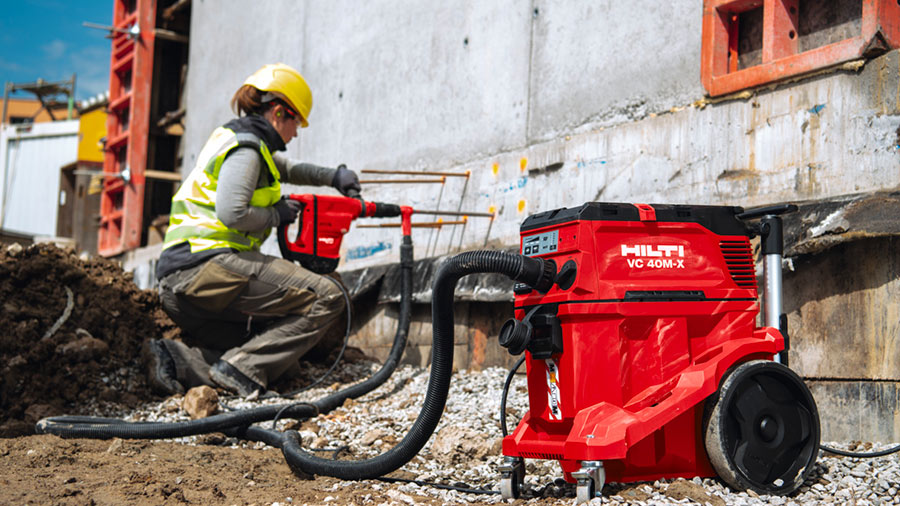Aspirateur professionnel de chantier Hilti VC 40M-X Aspirateur professionnel de chantier Hilti VC 40M-X