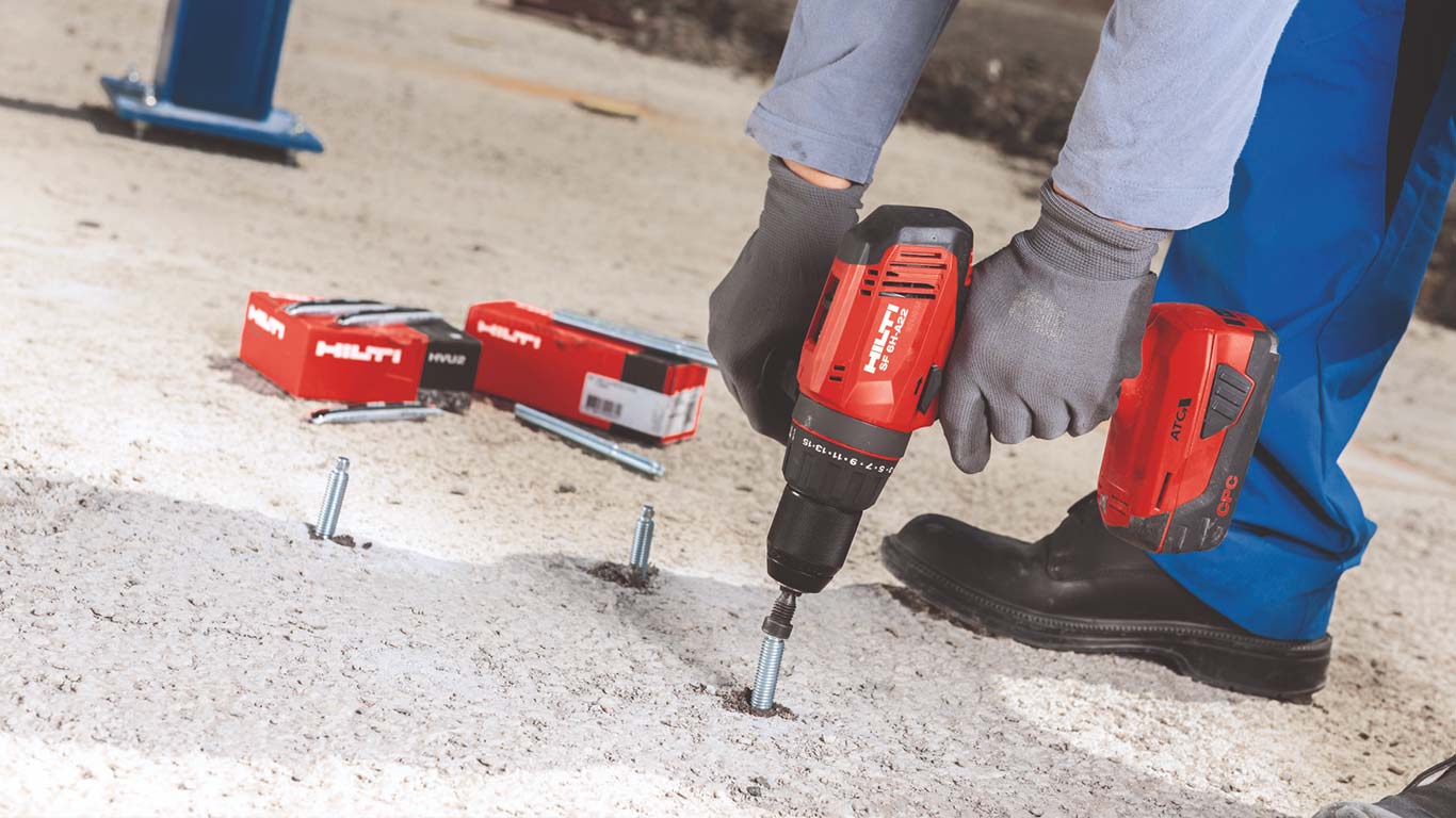 HVU2 Hilti meilleure capsule de scellement chimique © Zone Outillage - Benjamin Leharivel HVU2 Hilti meilleure capsule de scellement chimique © Zone Outillage - Benjamin Leharivel