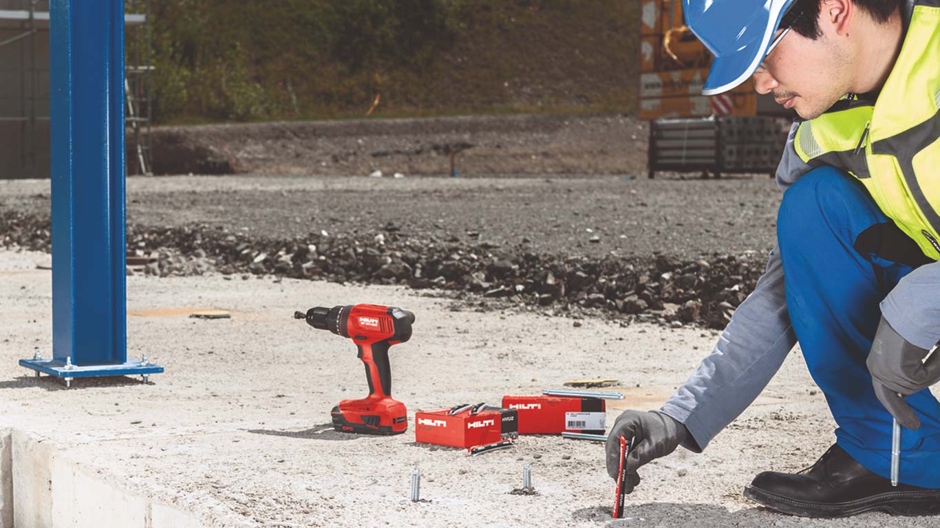 HVU2 Hilti meilleure capsule de scellement chimique © Zone Outillage - Benjamin Leharivel HVU2 Hilti meilleure capsule de scellement chimique © Zone Outillage - Benjamin Leharivel