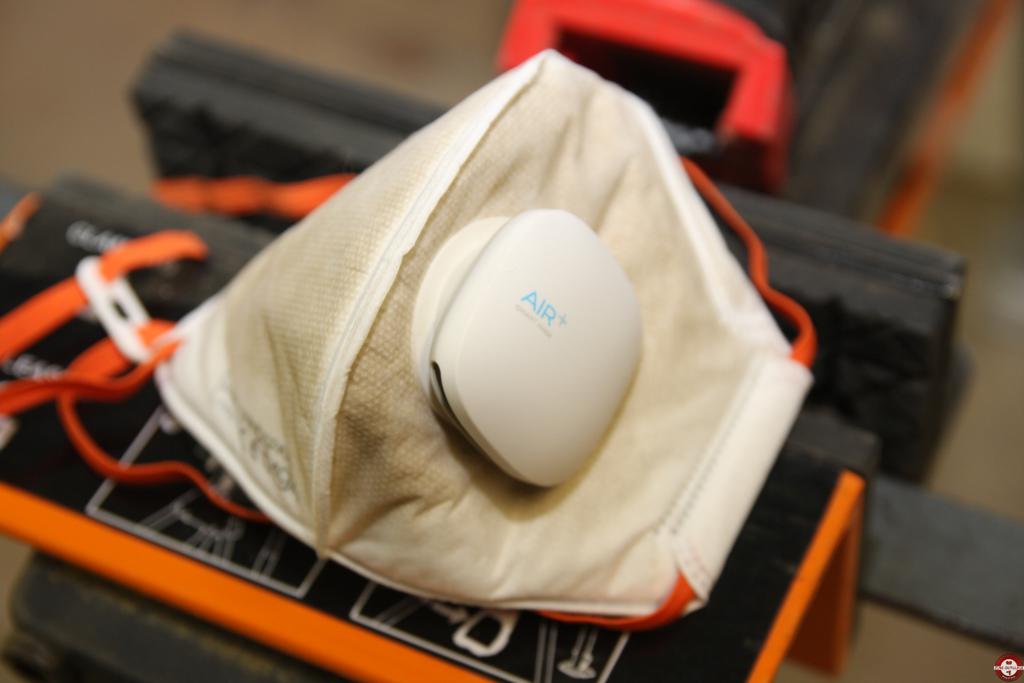 Masque anti-poussières ITOOLS AIR+ SMART MASK © Benjamin Leharivel - Zone Outillage Masque anti-poussières ITOOLS AIR+ SMART MASK © Benjamin Leharivel - Zone Outillage