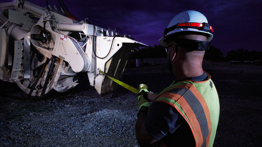 lampe frontale Milwaukee L4 HL VIS lampe frontale Milwaukee L4 HL VIS