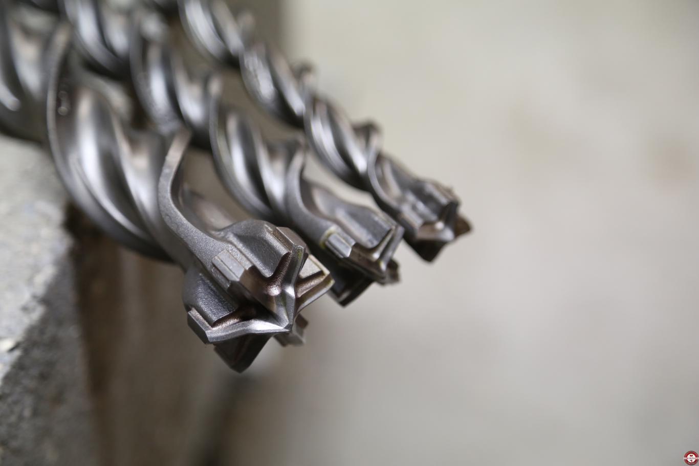 Forets TE-YX HILTI SDS-MAX 4 taillants et 6 taillants © Benjamin Leharivel - Zone Outillage Forets TE-YX HILTI SDS-MAX 4 taillants et 6 taillants © Benjamin Leharivel - Zone Outillage