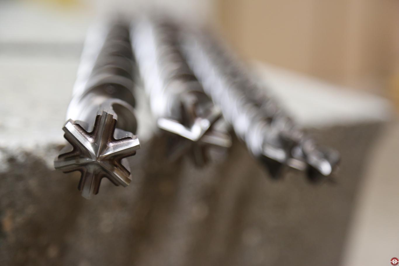 Forets TE-YX HILTI SDS-MAX 4 taillants et 6 taillants © Benjamin Leharivel - Zone Outillage Forets TE-YX HILTI SDS-MAX 4 taillants et 6 taillants © Benjamin Leharivel - Zone Outillage