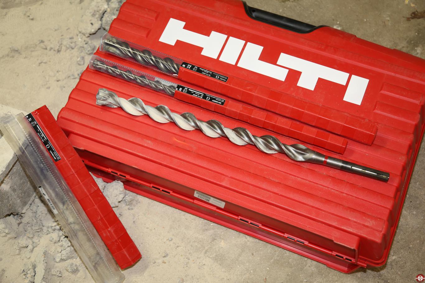 Forets TE-YX HILTI SDS-MAX 4 taillants et 6 taillants © Benjamin Leharivel - Zone Outillage Forets TE-YX HILTI SDS-MAX 4 taillants et 6 taillants © Benjamin Leharivel - Zone Outillage