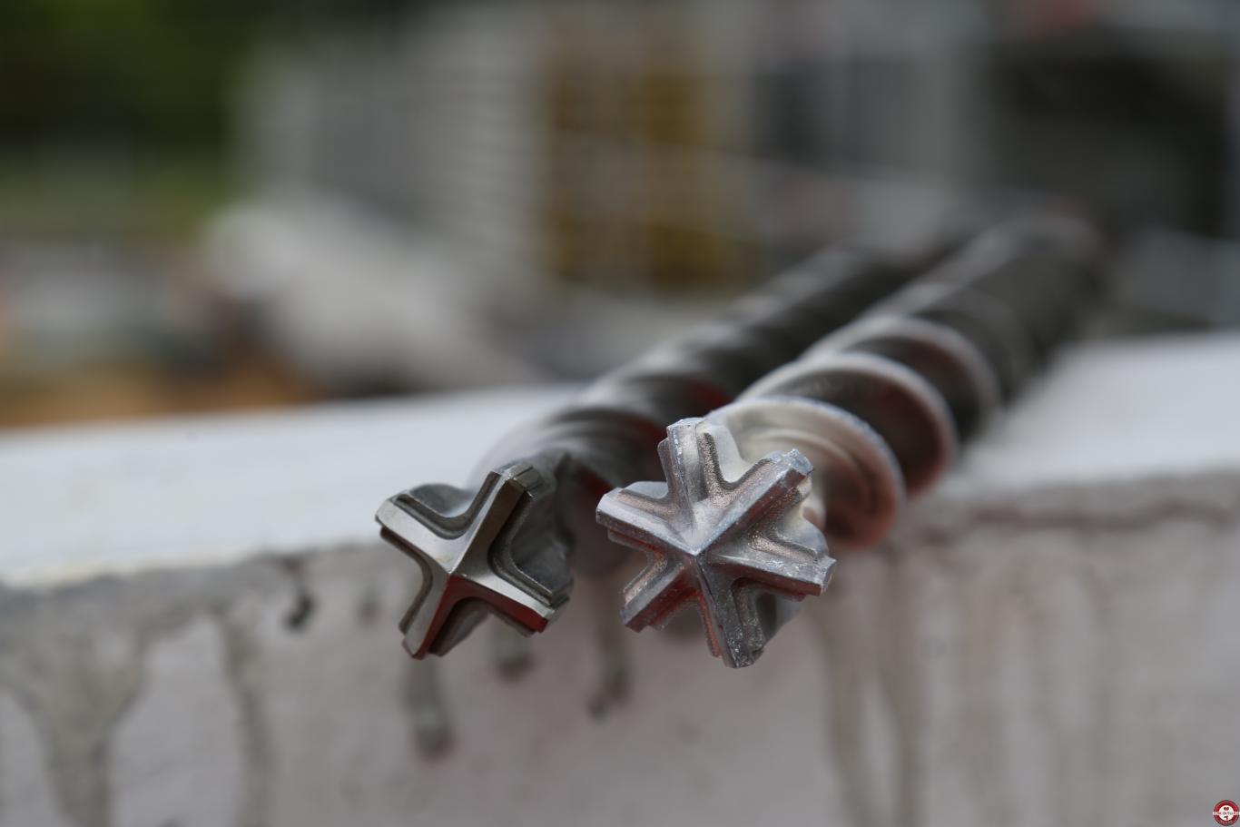 Forets TE-YX HILTI SDS-MAX 4 taillants et 6 taillants © Benjamin Leharivel - Zone Outillage Forets TE-YX HILTI SDS-MAX 4 taillants et 6 taillants © Benjamin Leharivel - Zone Outillage