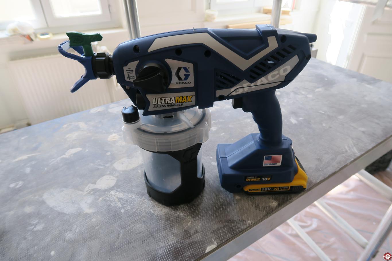 Test du pulvérisateur de peinture GRACO ULTRAMAX Test du pulvérisateur de peinture GRACO ULTRAMAX
