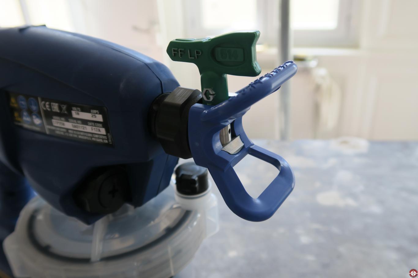 Test du pulvérisateur de peinture GRACO ULTRAMAX Test du pulvérisateur de peinture GRACO ULTRAMAX