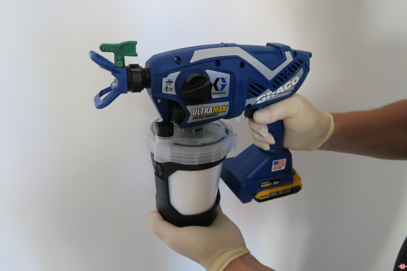 Test du pulvérisateur de peinture GRACO ULTRAMAX Test du pulvérisateur de peinture GRACO ULTRAMAX