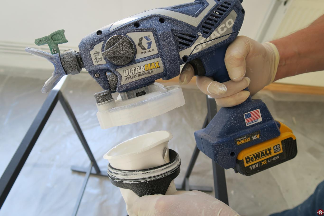 Test du pulvérisateur de peinture GRACO ULTRAMAX Test du pulvérisateur de peinture GRACO ULTRAMAX