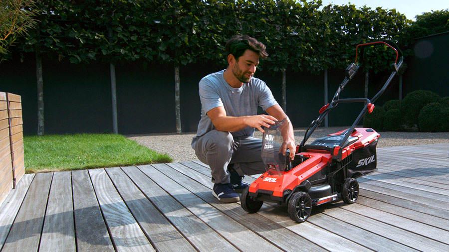 Tondeuse à gazon sur batterie 0130 SKIL Tondeuse à gazon sur batterie 0130 SKIL