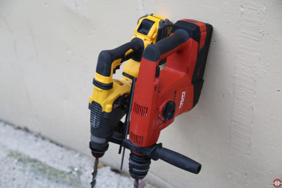 Test et avis Hilti TE 30-A36 AVR VS Dewalt DCH334 54V XR flexvolt Test et avis Hilti TE 30-A36 AVR VS Dewalt DCH334 54V XR flexvolt