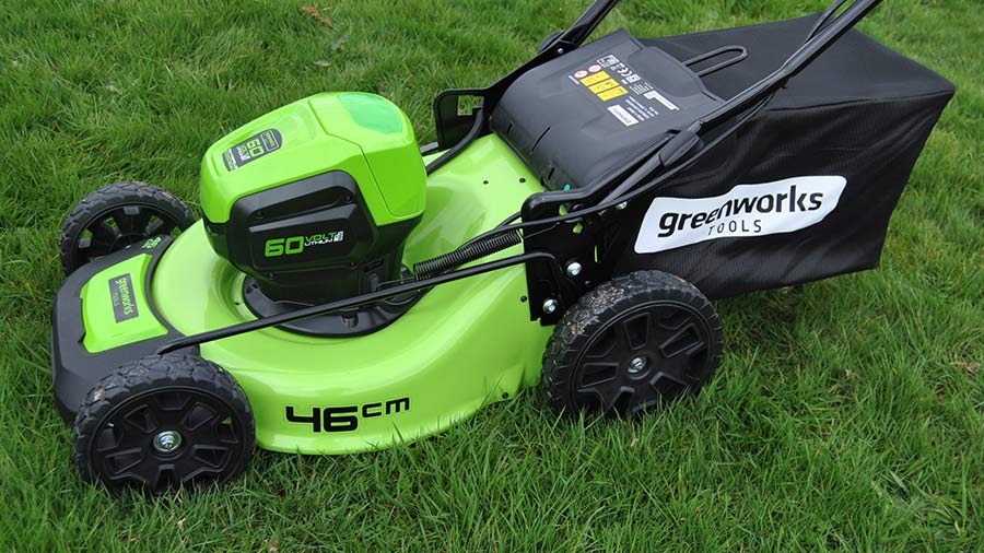 Test et avis de la tondeuse à gazon GD60LM51SP GREENWORKS 2502907 Test et avis de la tondeuse à gazon GD60LM51SP GREENWORKS 2502907